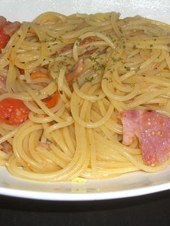 トマトとベーコンのパスタ-レシピのメイン写真