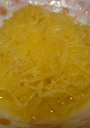 そうめんかぼちゃの酢の物-レシピのメイン写真