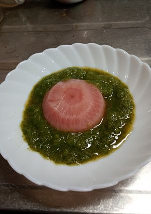赤蕪と葉の和洋コラボ-レシピのメイン写真