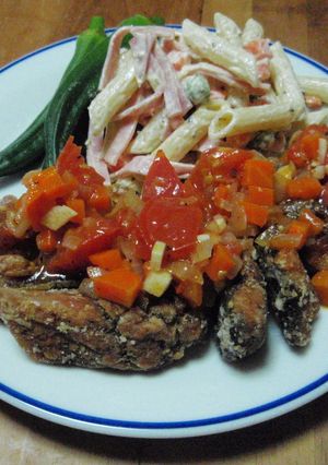 鯖の竜田揚げ★トマトソースがけ-レシピのメイン写真