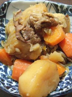 水なし,簡単 肉じゃが-レシピのメイン写真