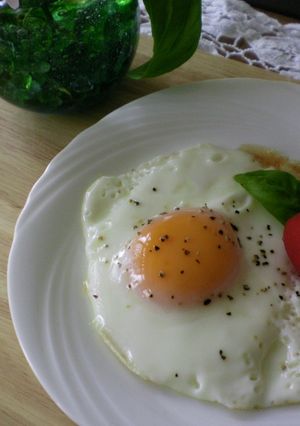 さみしい朝もハート付の目玉焼きならOK-レシピのメイン写真