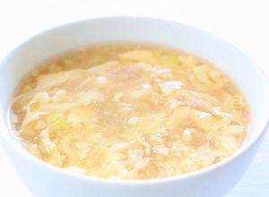 シンプル優しいフワフワ卵の【中華卵スープ-レシピのメイン写真