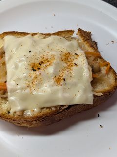切り干し大根とチーズの和風トースト-レシピのメイン写真
