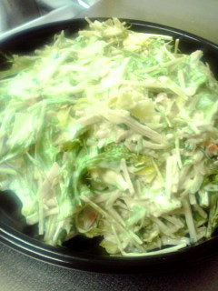 大好き♪水菜サラダ(マヨバージョン)-レシピのメイン写真