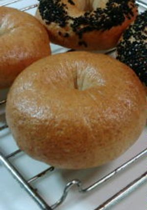 ◎胚芽全粒粉ベーグル◎-レシピのメイン写真