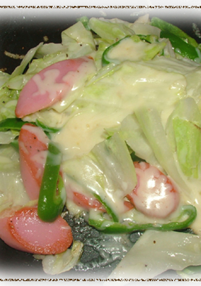 とろ～りチーズのせ洋風野菜炒め-レシピのメイン写真