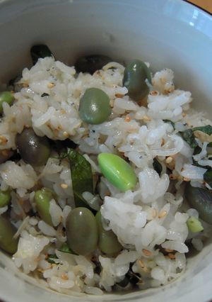 枝豆じゃこ☆ご飯-レシピのメイン写真