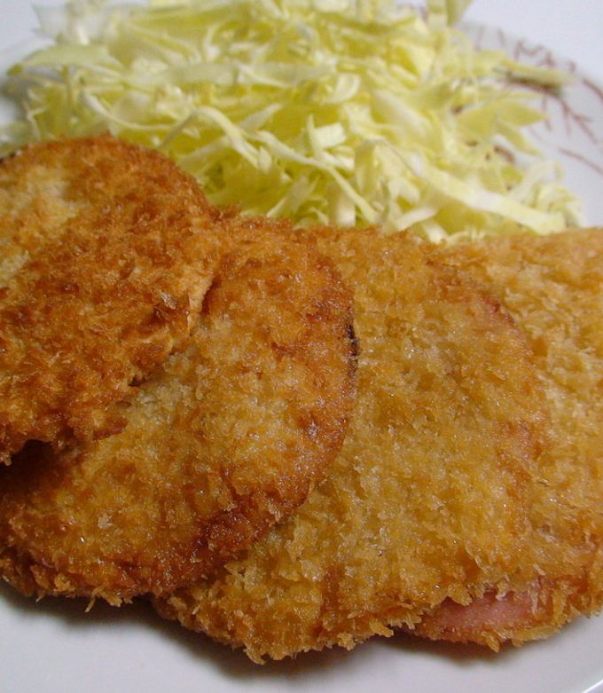 我が家の激安ウマ料理 ハムカツ* by soratea 【クックパッド】 簡単