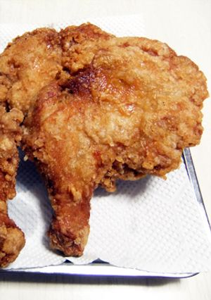 カリッとジューシー骨付きもも肉のからあげ-レシピのメイン写真