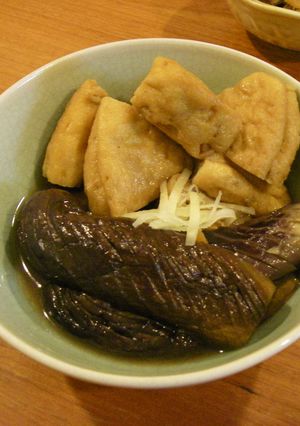 なすを美味しく!がんもとの煮物-レシピのメイン写真