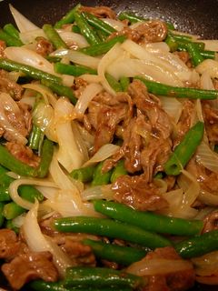 牛肉といんげんのカレー炒め-レシピのメイン写真