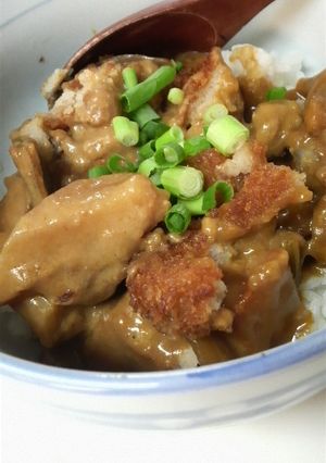 洋風☆カレークリーム煮☆コロッケライス-レシピのメイン写真