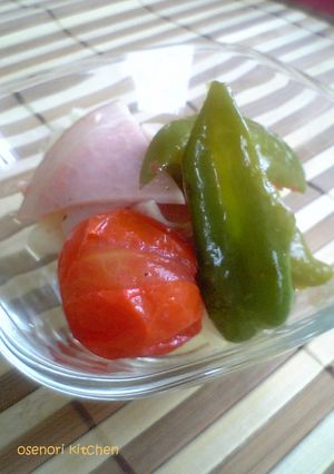 焼き野菜とロースハムのマリネ-レシピのメイン写真
