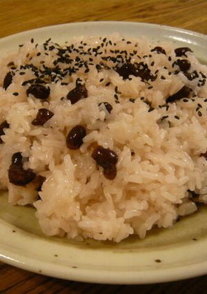甘いお赤飯-レシピのメイン写真