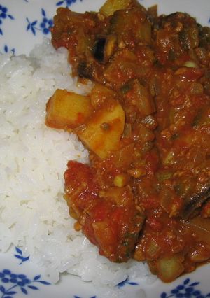 夏野菜で手作りキーマカレー-レシピのメイン写真