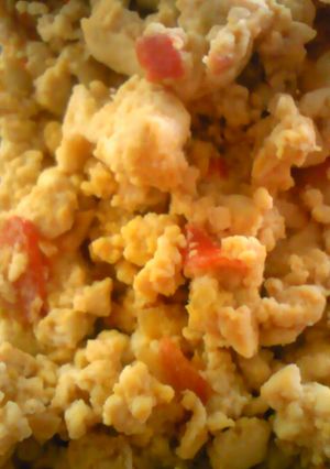 夏のトマト炒り豆腐-レシピのメイン写真