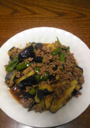 茄子のひき肉和え-レシピのメイン写真