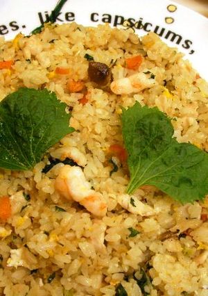 鶏ガラ炊き込みご飯チャーハン-レシピのメイン写真