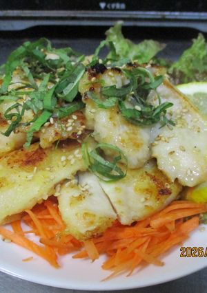 鶏むね肉の簡単にんにくソテー-レシピのメイン写真