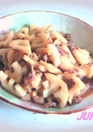 ご飯が進む♡シャキシャキの甘辛レンコン-レシピのメイン写真