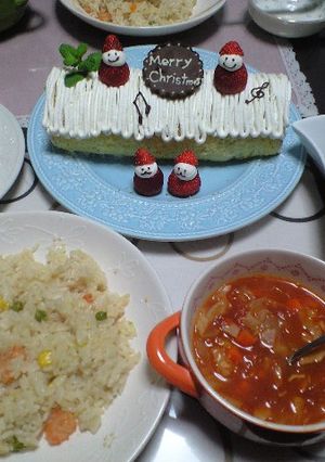 炊飯器で簡単エビピラフ♪-レシピのメイン写真