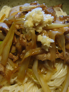 バラねぎ素麺-レシピのメイン写真