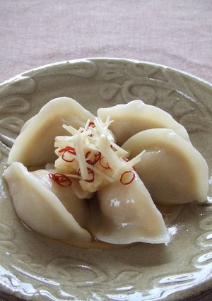 カンタンおもてなし♪しょうがの水餃子-レシピのメイン写真