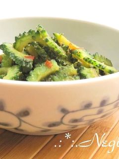 ∮ご飯がすすむ✰彡ゴーヤのごま味噌炒め∮-レシピのメイン写真