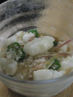 山芋とオクラの和え物-レシピのメイン写真