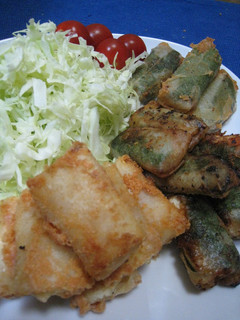♪しそ豆腐春巻き♪-レシピのメイン写真