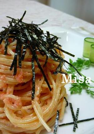 簡単で美味しい明太子パスタ-レシピのメイン写真