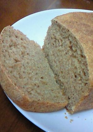 【おさぼり君式】全粒粉のみの食パン-レシピのメイン写真