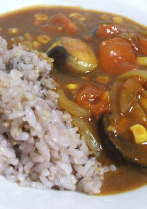 トマトとナスの夏カレー＜ベジタリアン＞-レシピのメイン写真