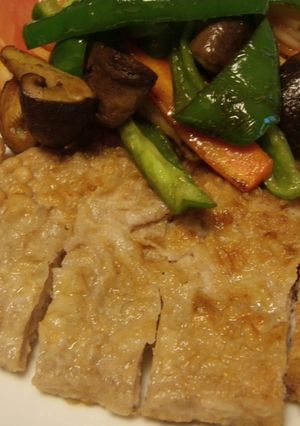 野菜と一緒に簡単にポークソテー-レシピのメイン写真