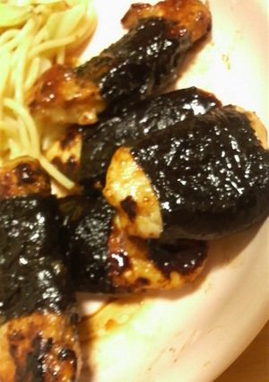 バター醤油で★鶏胸のり巻き-レシピのメイン写真