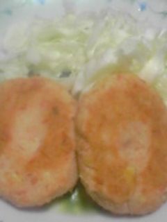 さけバーグ-レシピのメイン写真