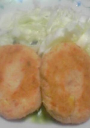 さけバーグ-レシピのメイン写真