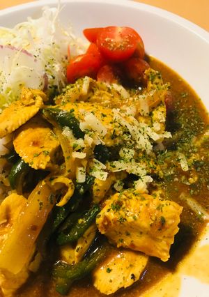 はちみつ＆ヨーグルトのチーズチキンカレー-レシピのメイン写真