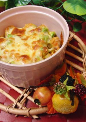 ☆あらほぐし鮭とアボカドのチーズ焼き☆-レシピのメイン写真