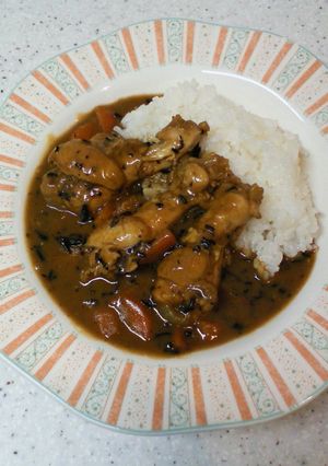 ♬鉄分たっぷり♬鶏ひじきカレー-レシピのメイン写真
