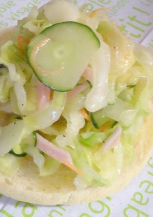 朝から野菜バッチリ！トーストにのせて〜-レシピのメイン写真