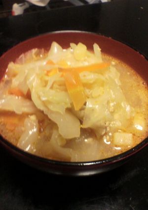 簡単☆キャベツたっぷり体に優しいスープ☆-レシピのメイン写真