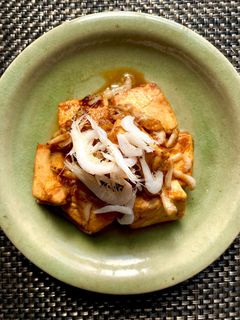 豆腐と白海老の黒酢炒め-レシピのメイン写真