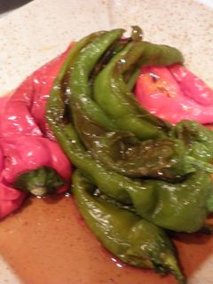 万願寺唐辛子(パプリカ)の焼きびたし-レシピのメイン写真