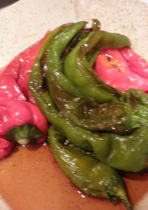 万願寺唐辛子（パプリカ）の焼きびたし-レシピのメイン写真