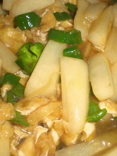 和風あんかけ☆大根・ピーマン・油揚げ-レシピのメイン写真