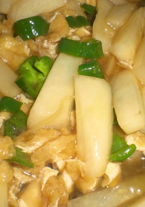和風あんかけ☆大根・ピーマン・油揚げ-レシピのメイン写真