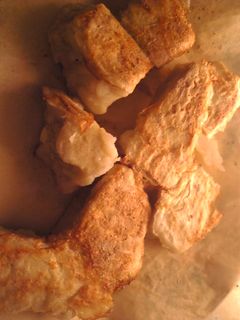 高野豆腐の塩生姜上新粉焼き-レシピのメイン写真
