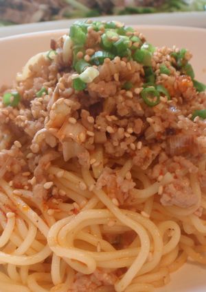 ひき肉とオイスターソースの焼きそば-レシピのメイン写真